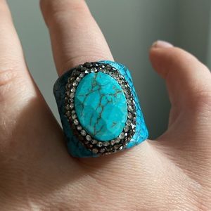 Statement ring.